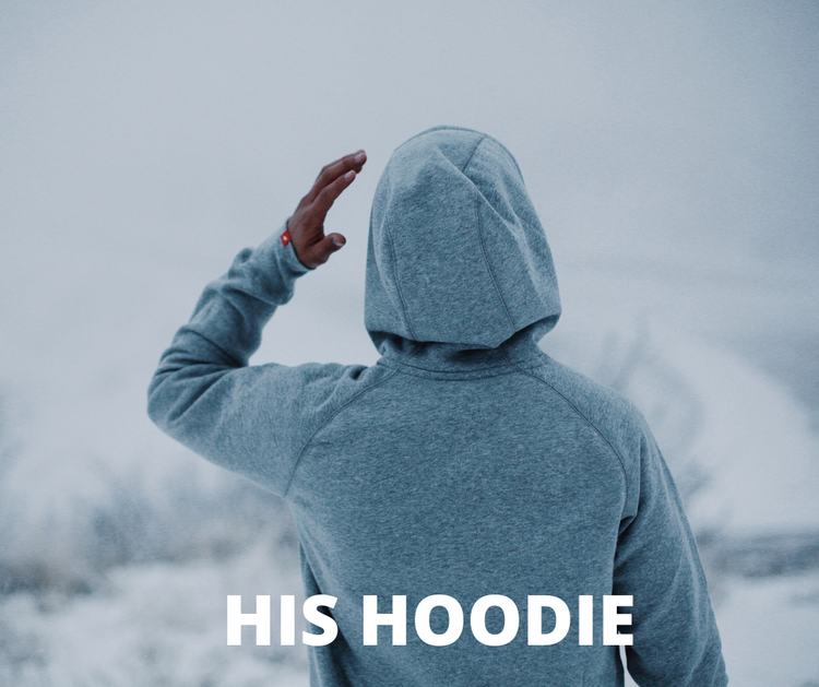 His Hoodie