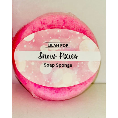 Snow Pixies Soap Sponge