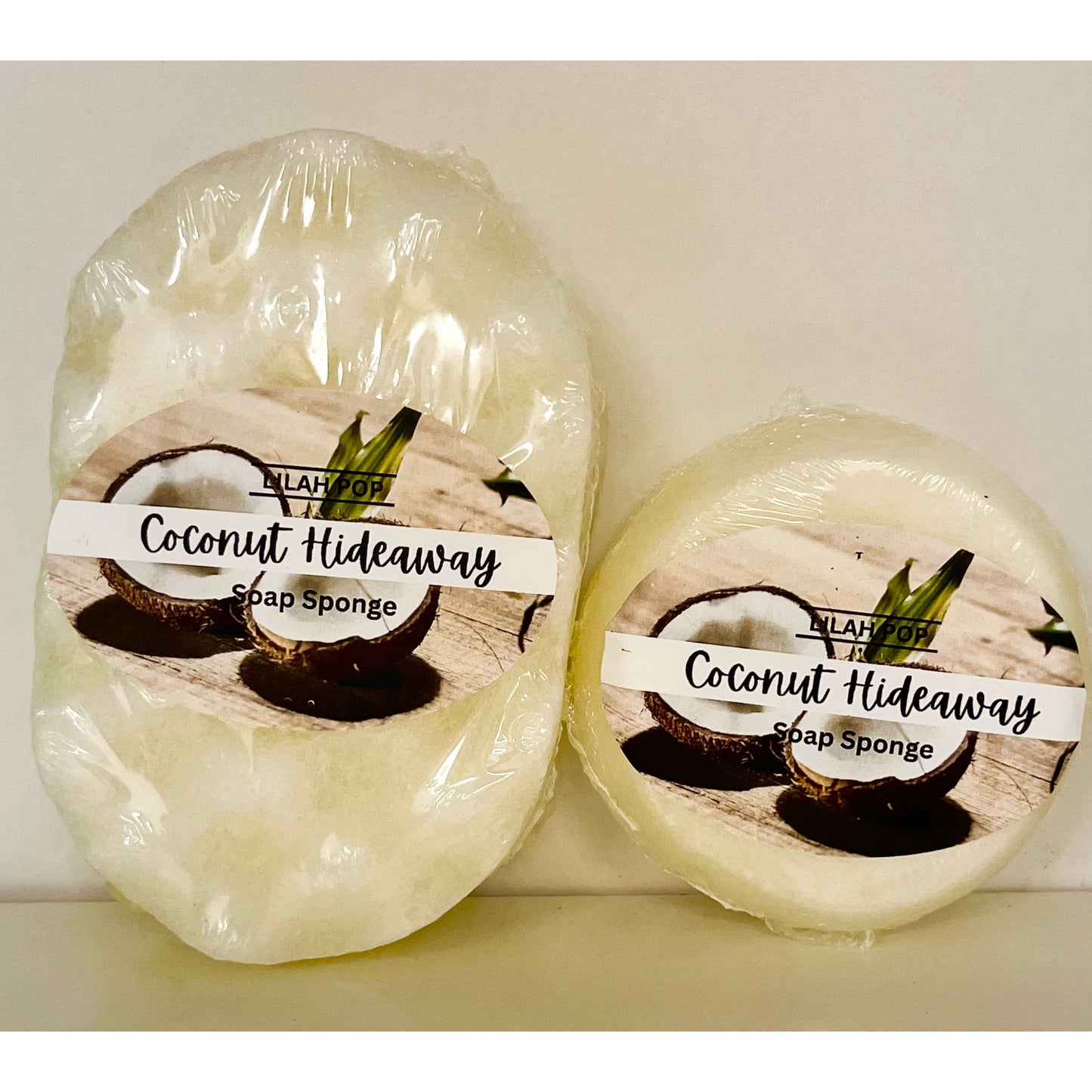 Coconut Hideaway Soap Sponge