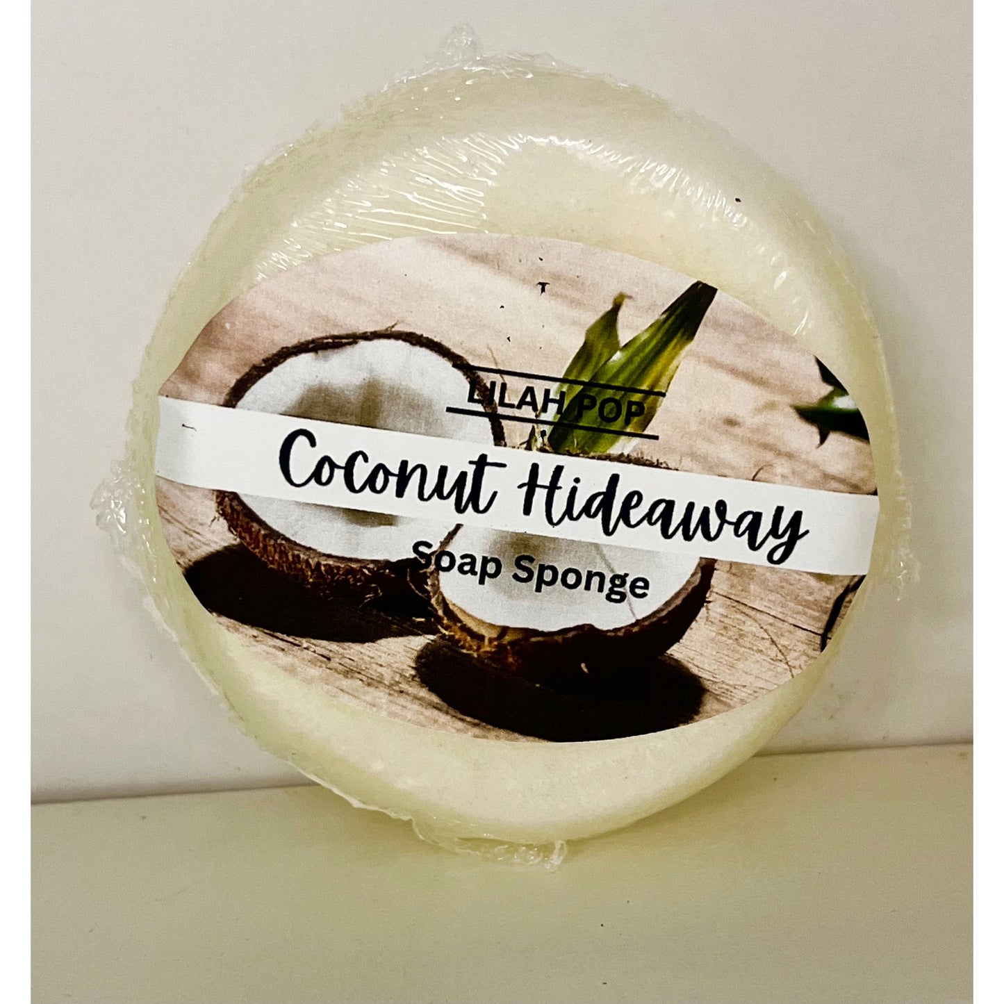 Coconut Hideaway Soap Sponge