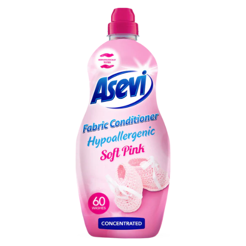 Asevi Talco / Soft Pink Fabric Softener Hypoallergenic