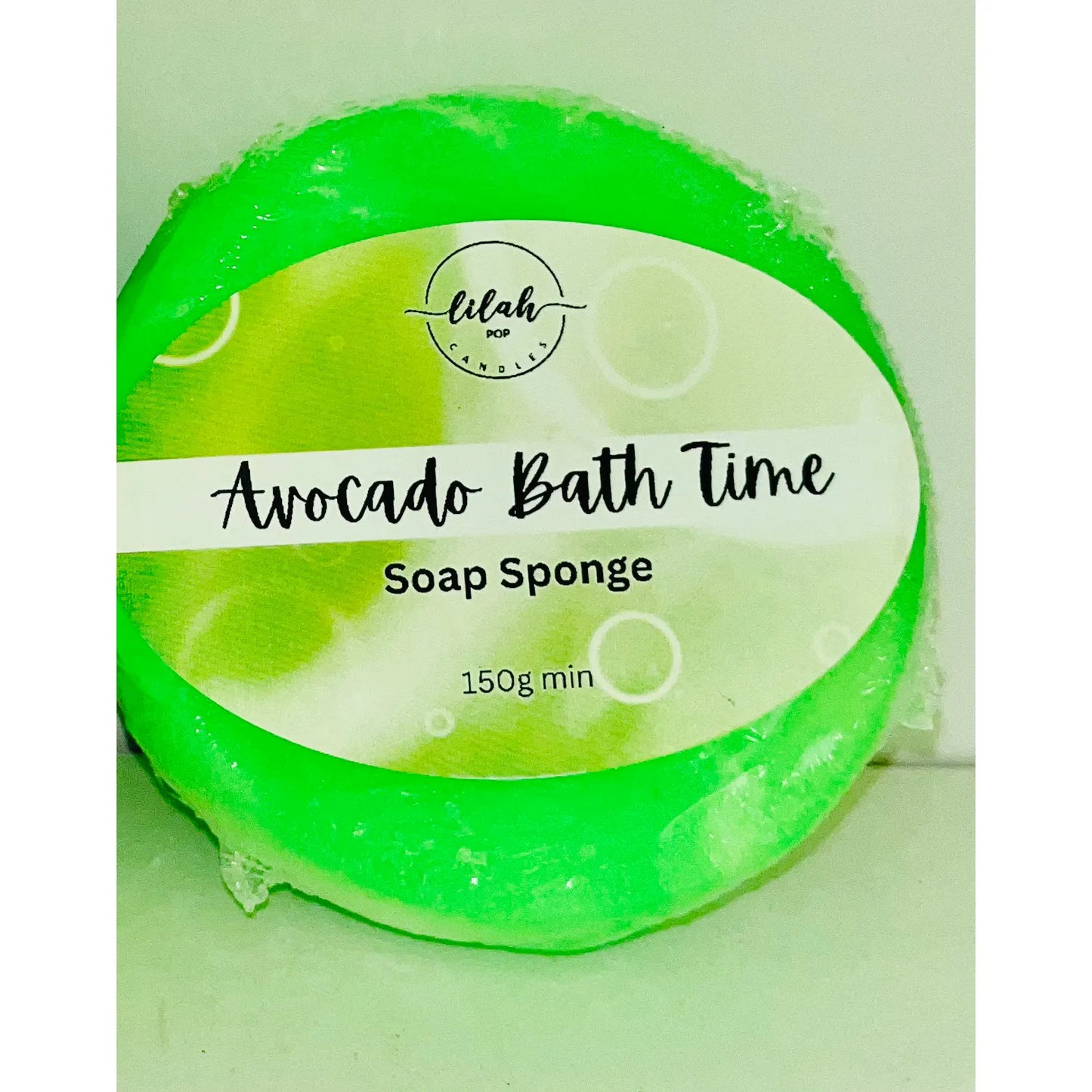 Avocado Bath Time Soap Sponge