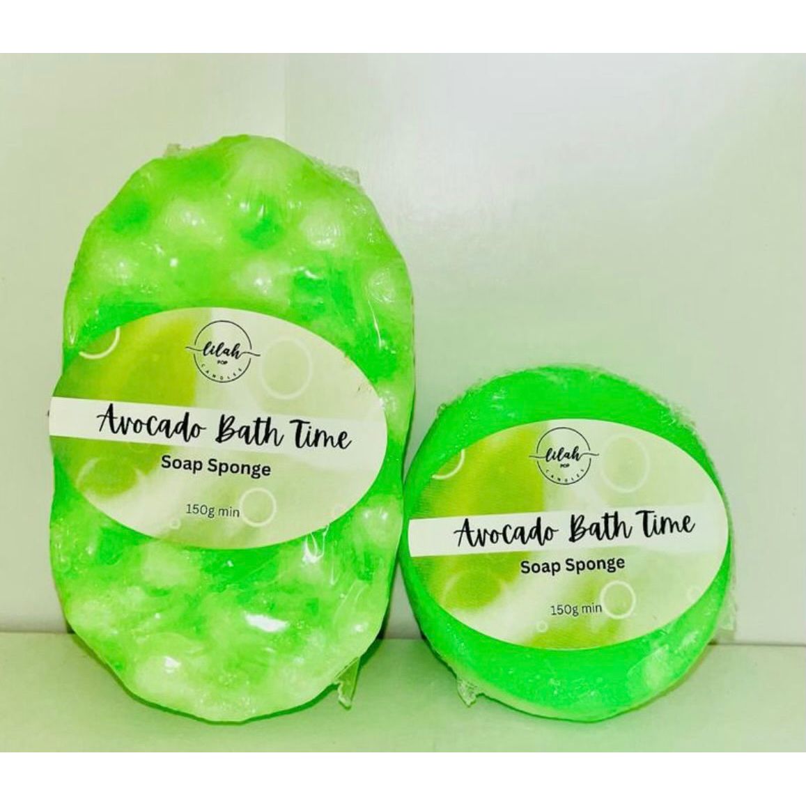 Avocado Bath Time Soap Sponge