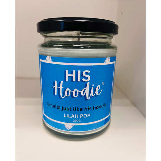 220g His Hoodie Soy Wax Candle