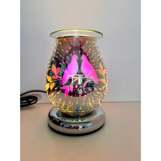 Rainbow Effect Doves, 3 Touch Electric Wax Burner