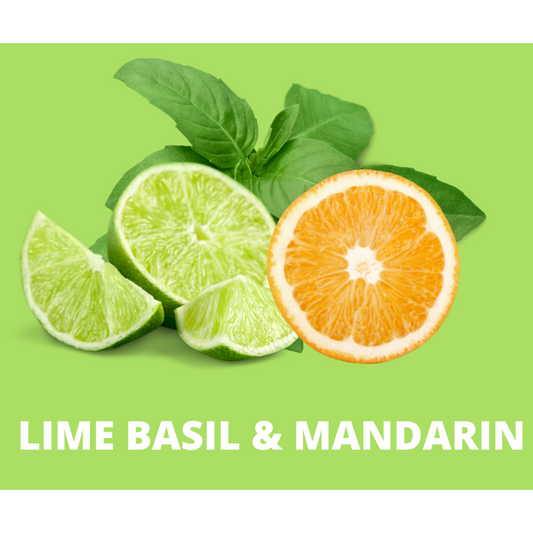 Lime Basil & Mandarin Snap Bar